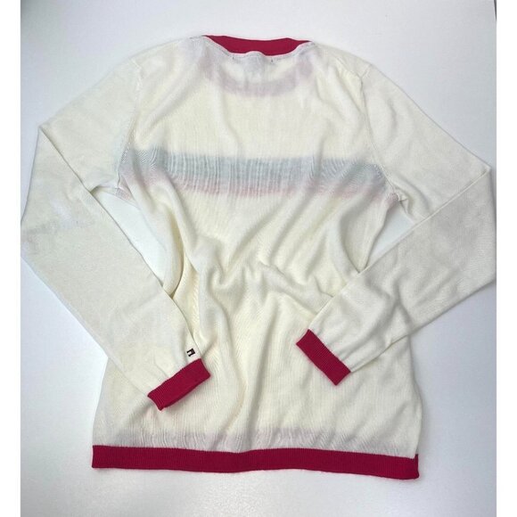 Tommy Hilfiger Rainbow Love Light Weight Pull Over Sweater Ladies Size Small - Picture 2 of 7
